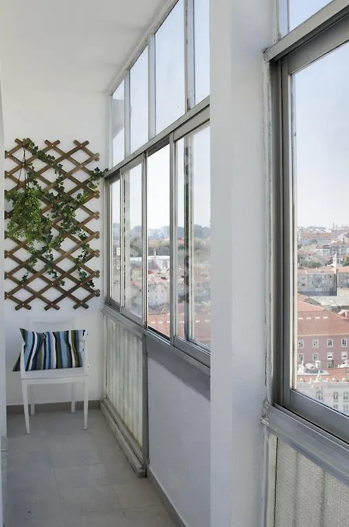 Apartament Vista Espetacular Baixa E Rio Lizbona